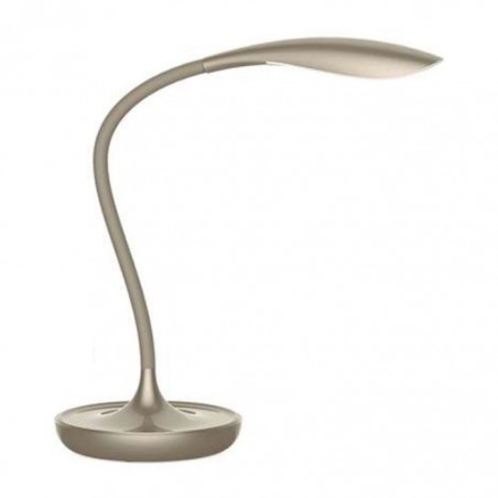 Desk lamp in champagne color in acrylic and silicone dimmable touch LED 10W 4000K 1000Lm