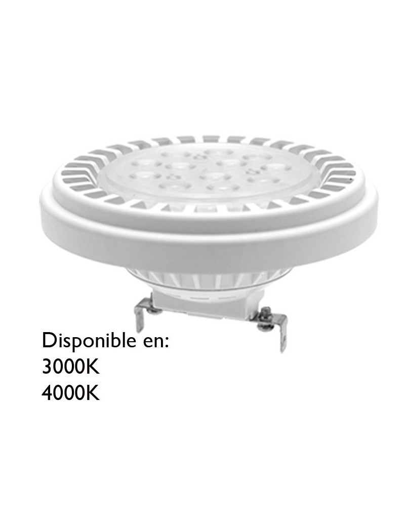 LED Lamp 111 mm QR111 LED 12W G53 30º