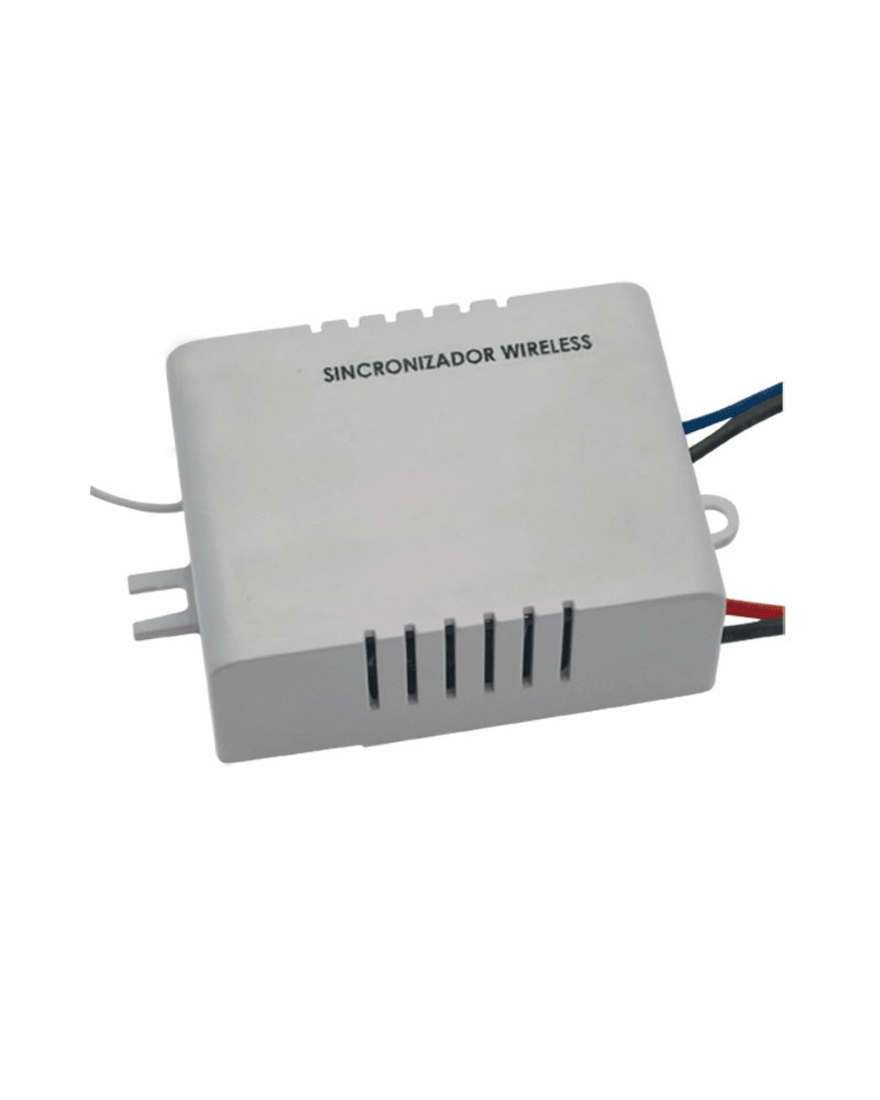 Wireless synchronizer for RGB control with remote control valid for RGB ON/OFF.