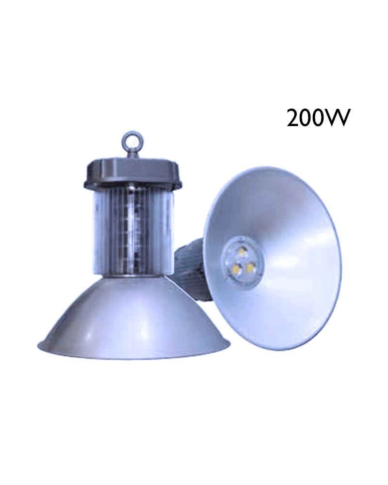 LED High Bay 200W IP65 5000K 90º 31,014 Lumens 50,000h. efficiency B