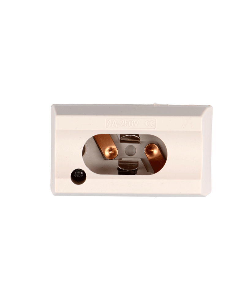 Lampholder for linestra with 1 socket S14D