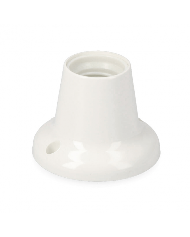 E27 straight surface lamp holder