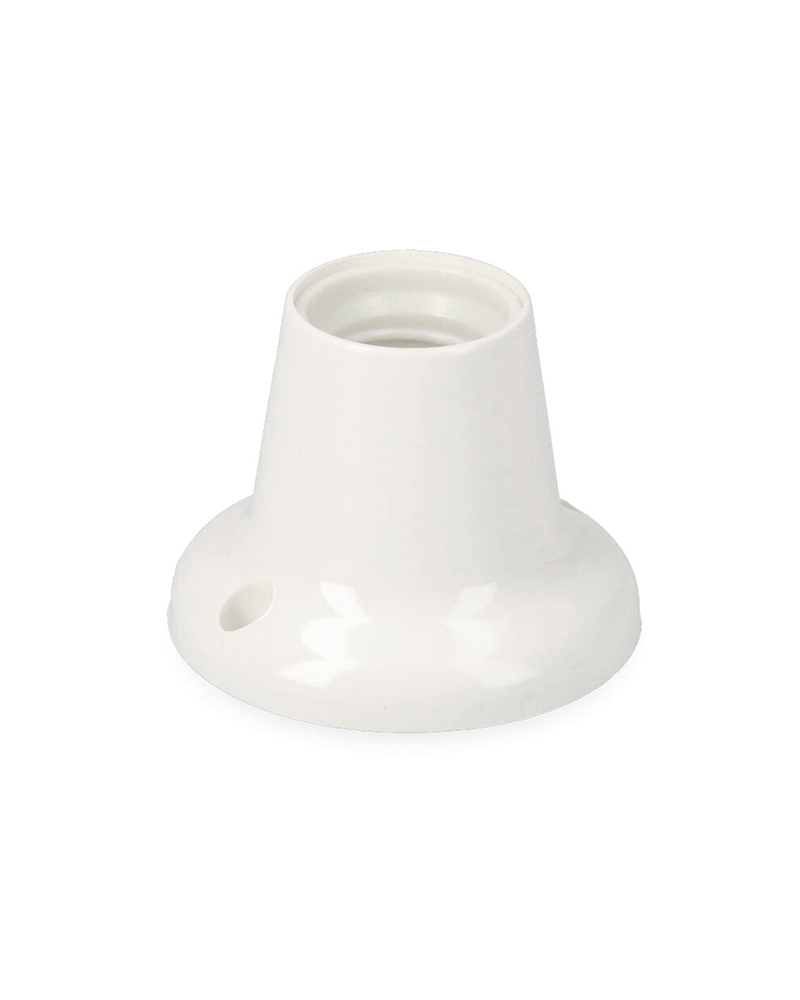 E27 straight surface lamp holder