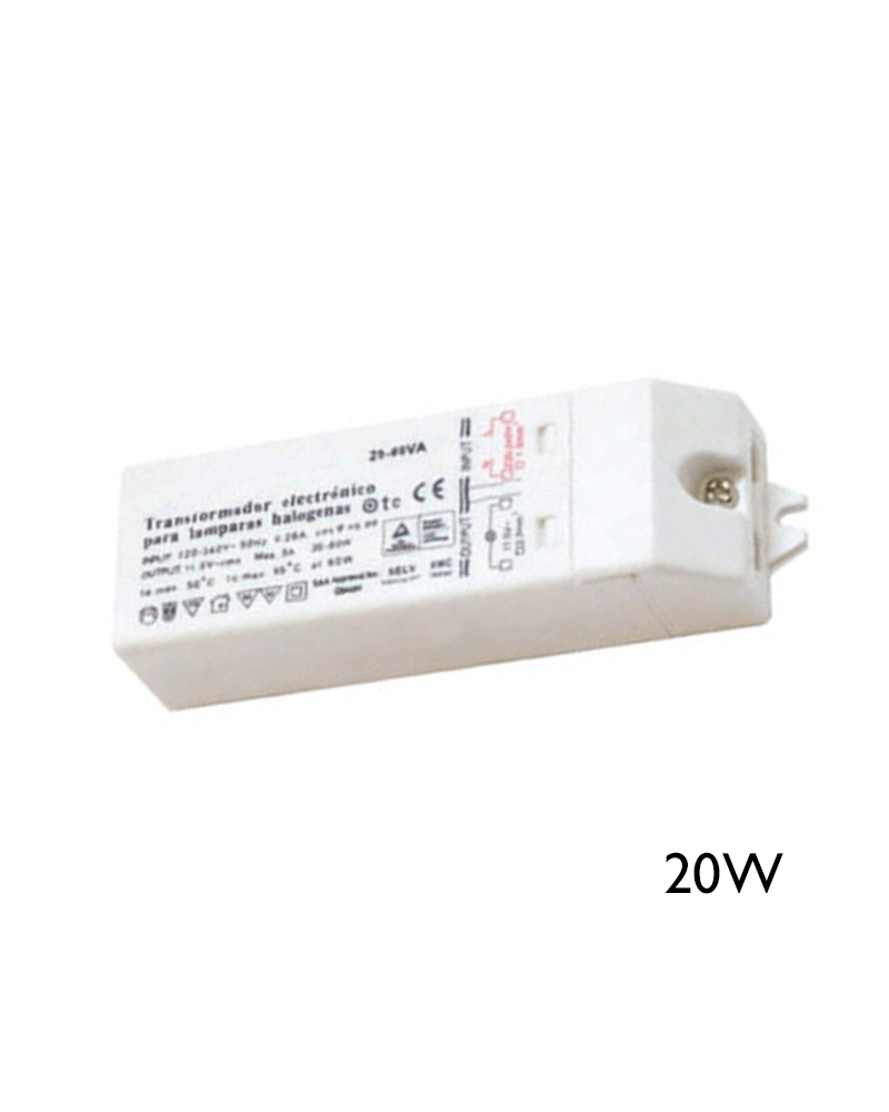 20W dimmable transformer