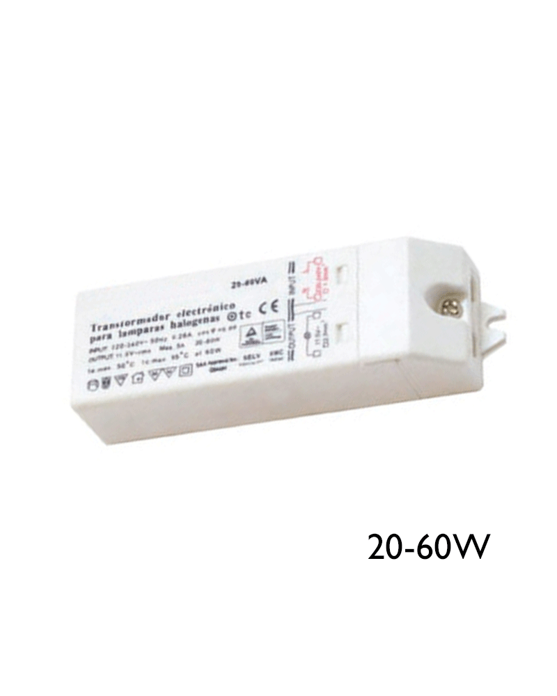 20-60W dimmable transformer