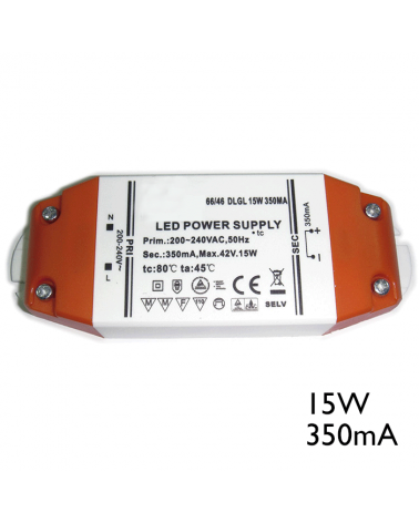 Driver LED de corriente constante 350 mA 15W