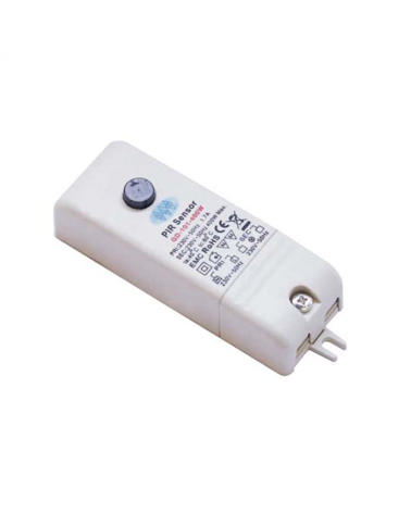Sensor de presencia frontal con cable 90-230 VAC