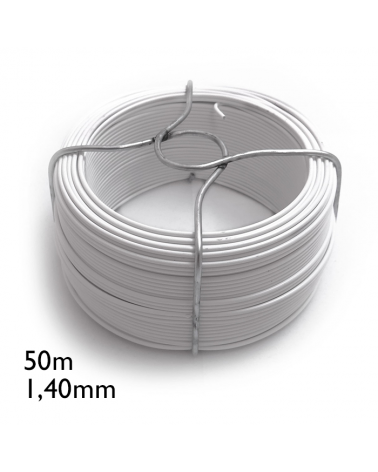 White lined wire nº 6 - 1,40mmx50mts