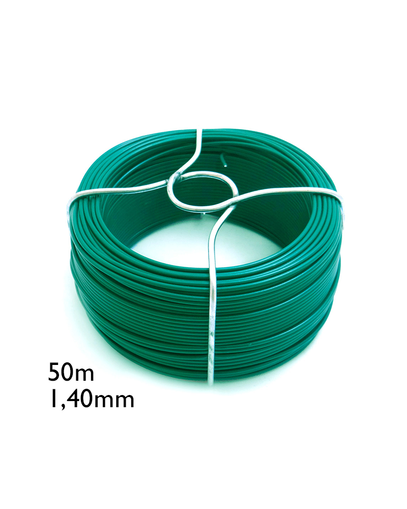Green lined wire nº 6 - 1,40mmx50mts