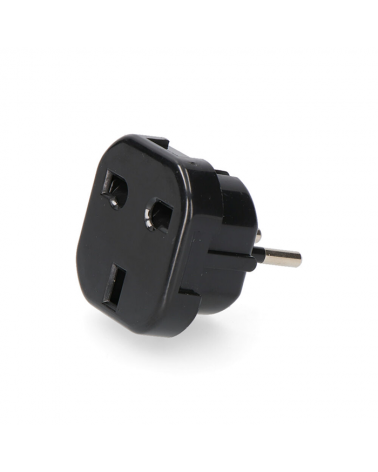 European adapter - English black plug
