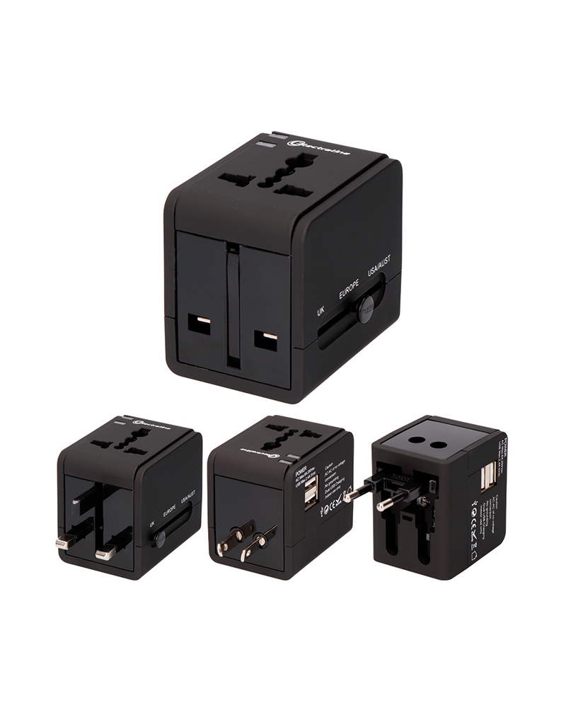 de enchufe de viaje universal USB