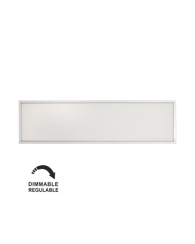 Recessed LED panel