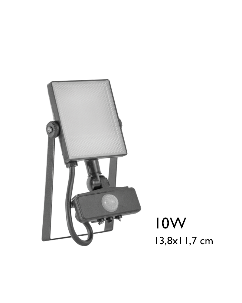Outdoor projector with presence and brightness sensor 5000K IP65