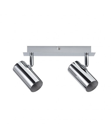 Strip 26cm 2xGU10 10W chrome finish