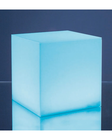 Cube 15x15cm 2W multicolour LED