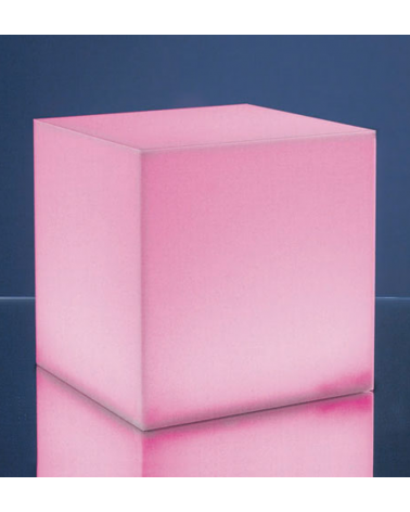 Cube 15x15cm 2W multicolour LED