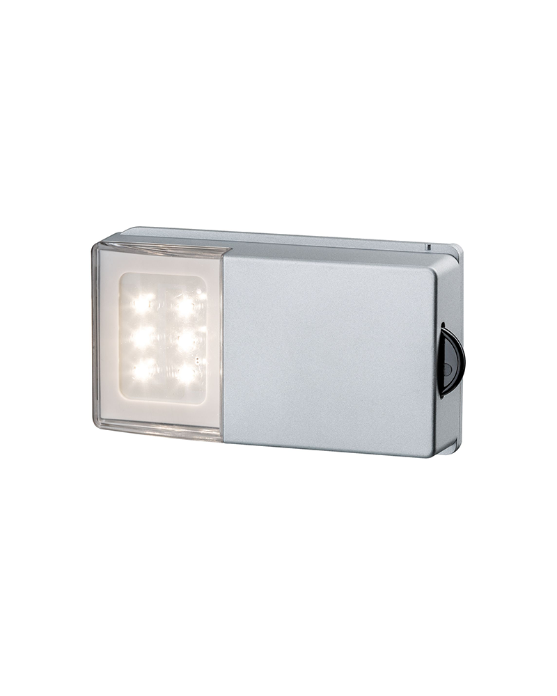 Light for wardrobe or furniture with doors with open or closed door sensor