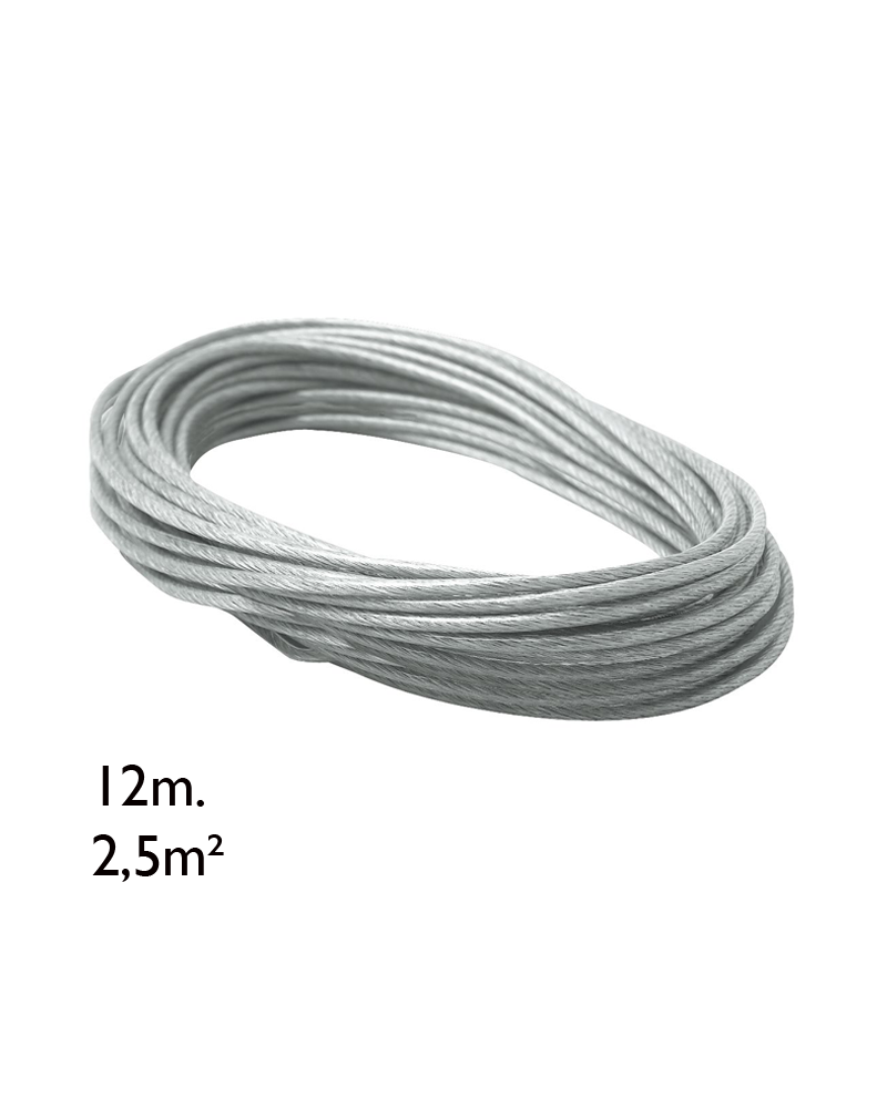 Cable adicional rollo 12m 2,5m²