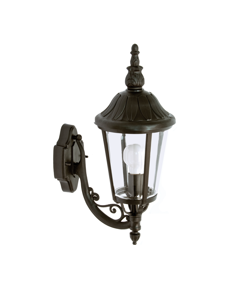 Outdoor wall light IP44 E27 52cms with head up