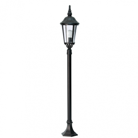Beacon lamppost IP44 E27 high 137x21cms material resistant to corrosion and UV