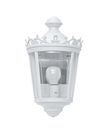 Aplique de exteriores clásico IP44 E27 alto 41cms