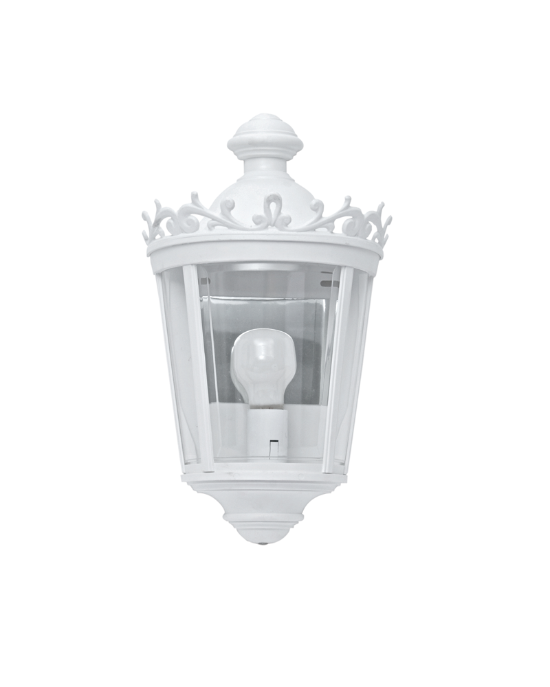 Aplique de exteriores clásico IP44 E27 alto 41cms