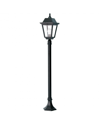 Garden lamppost IP44 E27 height 125cms, Ø 20cms, material resistant to corrosion and UV