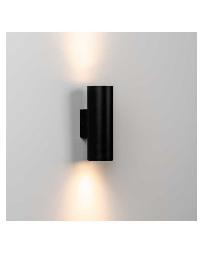 Aplique 7cm cilindro zamak y aluminio regulable 2xGU10