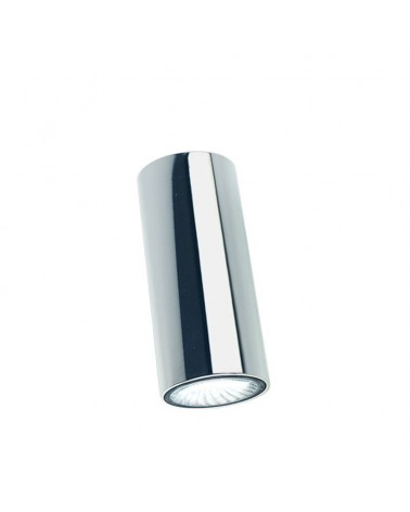 Wall light 7cm cylinder zamak and adjustable aluminum 2xGU10