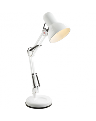 Pixar architect articulable reading desk lamp 40W E27 in metallic finish