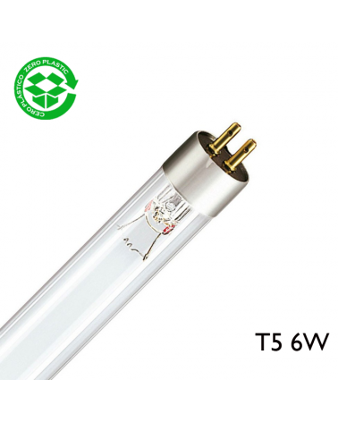 Germicidal tube 6W T5 G5 212mm G6T5