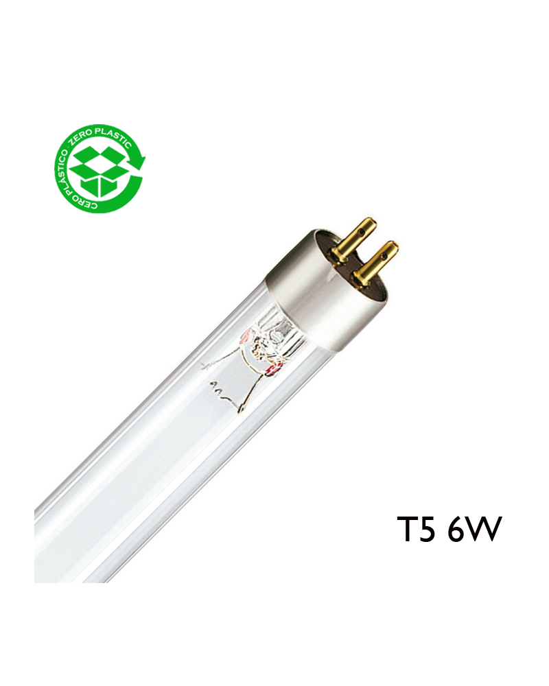 Germicidal tube 6W T5 G5 212mm G6T5