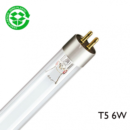 Germicidal tube 6W T5 G5 212mm G6T5