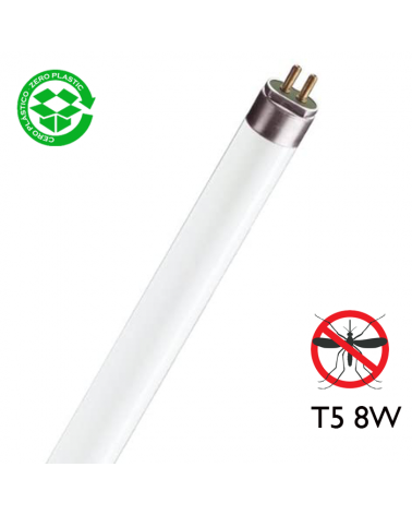 Tubo fluorescente actínico de 8W BL F8T5-BL