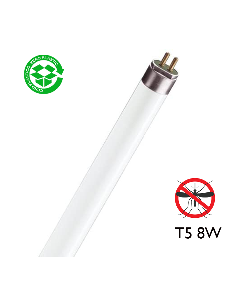 Tubo fluorescente actínico de 8W BL F8T5-BL