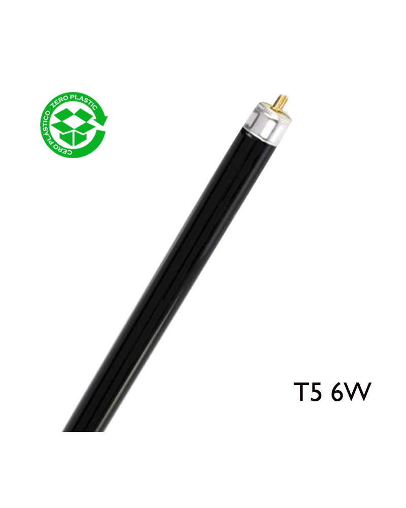 Fluorescent tube Light Black Blue 6W F6T5/BLB