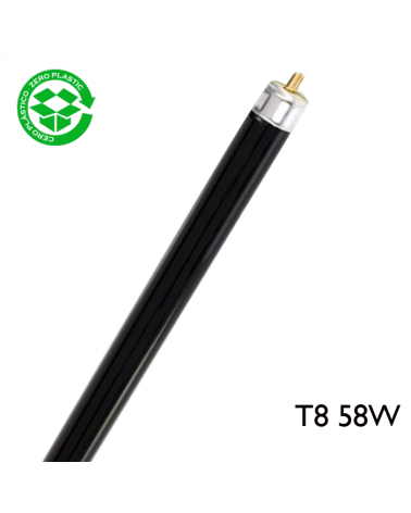 Tubo fluorescente Luz Negra Azul 58W F58T8/BLB