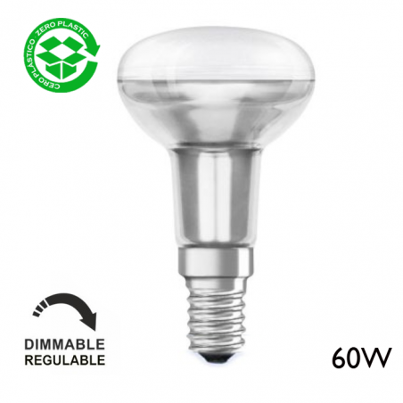 Incandescent reflector bulb R50 60W E14 50mm