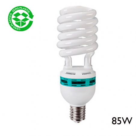 High voltage spiral bulb 85W E40
