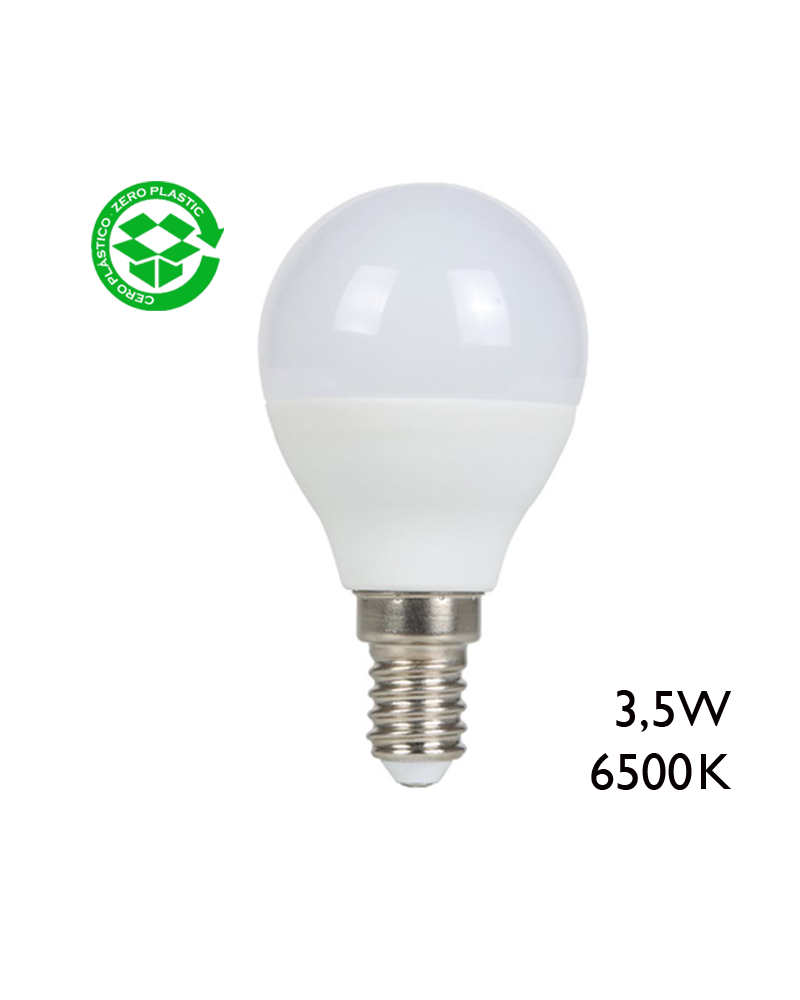 LED round bulb 3.5W E14 6500K 255Lm