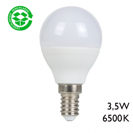 LED round bulb 3.5W E14 6500K 255Lm