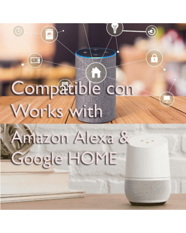 Smart bulb compatible Alexa LED Standard 10W