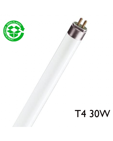 Tubo fluorescente 30W luz fría 6400K T4
