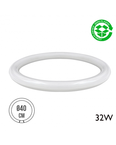 LED circular tube G10Q 32W 1700 Lm warm light