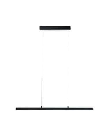 Black dimmable lamp 100cm 1x43W bluetooth dimmable black LED