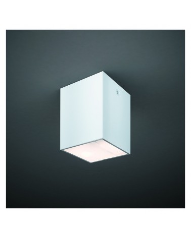 Cubic spotlight 5cm aluminum decorative cover LED 5W 2700K 500Lm dimmable