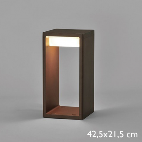 Outdoor beacon Frame S 42.5 cm in aluminum LED 16,6W 2700K