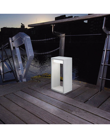 Outdoor beacon Frame S 42.5 cm in aluminum LED 16,6W 2700K