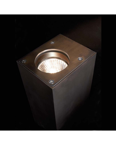 Outdoor wall light Block Out W15 direct or indirect light IP54 GU10 Upper and lower light