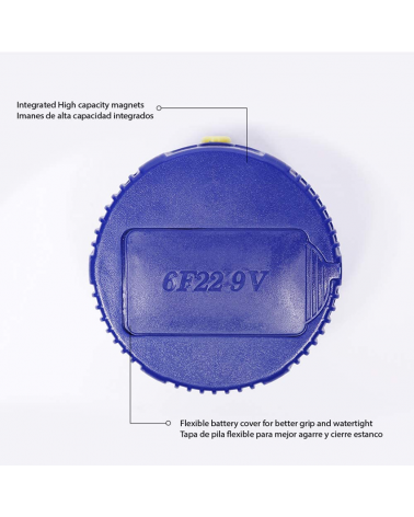 Luz de emergencia GOODYEAR V-16 pila 9V incluida